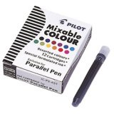 Cartouches d'encre pour stylo Parallel Pen, assorti