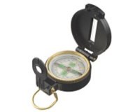 Boussole de randonnée, diamètre: 54 mm, avec couvercle