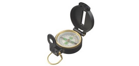 Boussole de randonnée, diamètre: 54 mm, avec couvercle