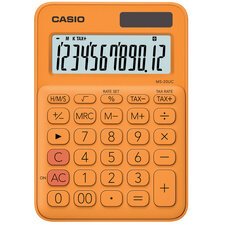 Calculatrice de bureau MS-20UC-RG, orange