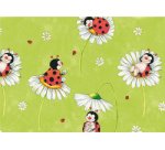 Papier cadeau 'Coccinelle', sur rouleau