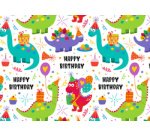 Papier cadeau 'Little Monsters', sur rouleau