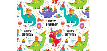 Papier cadeau 'Little Monsters', sur rouleau