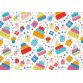 Papier cadeau 'Let's Celebrate', sur rouleau