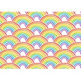 Papier cadeau 'Le pays des arcs-en-ciel', rouleau