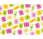 Papier cadeau 'Cadeaux multicolores', sur rouleau
