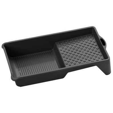 Verfbak in plastic 260 x 320 mm zwart
