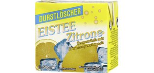 Boisson rafraîchissante thé glacé goût citron