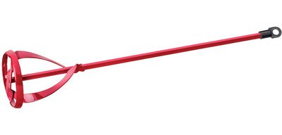 Tige malaxeur circulaire, acier, 85 x 400 mm