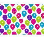 Papier cadeau 'Happy Balloons', sur rouleau