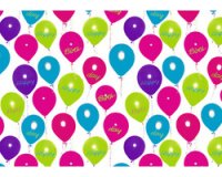 Papier cadeau 'Happy Balloons', sur rouleau