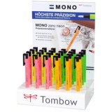Tombow Stylo-gomme 'MONO zero' fluo, présentoir de 24