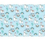 Papier cadeau 'Diego blau', sur rouleau