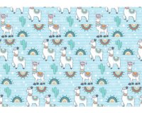 Papier cadeau 'Diego blau', sur rouleau