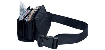 Sacoche porte billets et monnaie EUROWALLET, noir