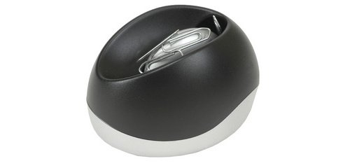Büroklammer-Dispenser 'CLIPO', Kunststoff, grau/schwarz