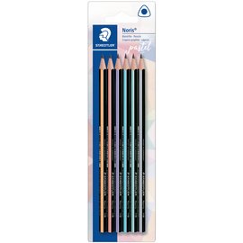 Crayon Noris pastel, degré de dureté: HB, blister