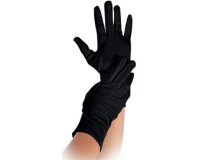 Black cotton glove - The pair