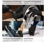 Gant en coton NERO, noir, M - La paire