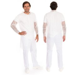 Blouse visiteur ECO HYGOBASE, blanc, XXXXL