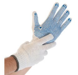Work glove Structa, white - Pair
