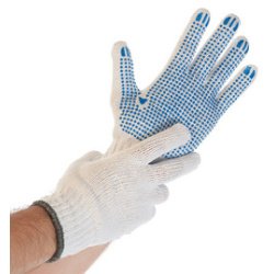 Work glove Structa, white - Pair