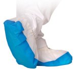 Surchaussure en PP SAFE , blanc/bleu