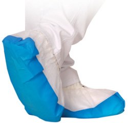 Surchaussure en PP SAFE , blanc/bleu