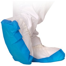 Surchaussure en PP SAFE , blanc/bleu