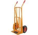 Diable de transport en tube d'acier, charge: 250 kg