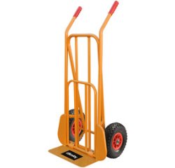 Diable de transport en tube d'acier, charge: 250 kg