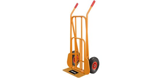 Diable de transport en tube d'acier, charge: 250 kg