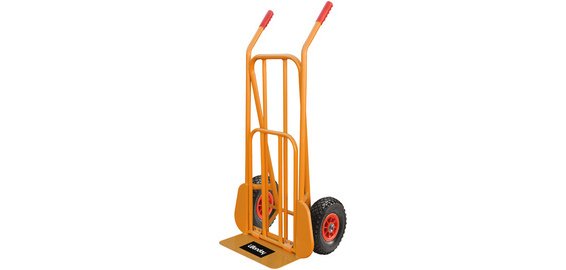 Diable de transport en tube d'acier, charge: 250 kg