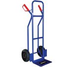 Diable de transport en tube d'acier, charge: 180 kg