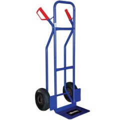 Diable de transport en tube d'acier, charge: 180 kg