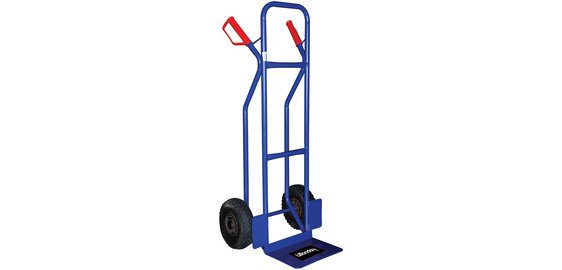 Steel tube hand truck, load: 180 kg