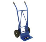 Diable de transport en tube d'acier, charge: 250 kg