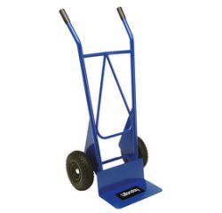 Diable de transport en tube d'acier, charge: 250 kg