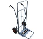 Diable de transport en tube d'acier, charge: 300 kg