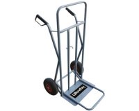 Diable de transport en tube d'acier, charge: 300 kg