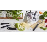 Coupe-fromage, noir/acier inoxydable