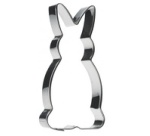 Emporte-pièce Lapin, hauteur: 100 mm, inox