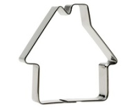 Emporte-pièce Maison, hauteur: 70 mm, inox