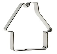 Emporte-pièce Maison, hauteur: 70 mm, inox