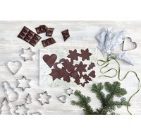 Emporte-pièce Coeur, hauteur: 75 mm, inox