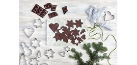 Emporte-pièce Coeur, hauteur: 75 mm, inox