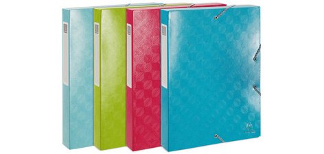 Boîte de classement 1928, A4, carton, assorti