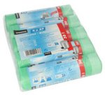 Sac poubelle HDPE à liens coulissants, 30 litres