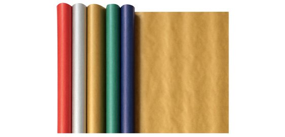 Papier cadeau de Noël 'Unicolor'