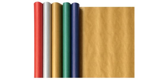 Papier cadeau de Noël 'Unicolor'